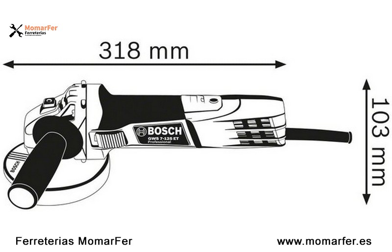 Amoladora angular Bosch GWS 7-125_2 Amoladora angular Bosch GWS 7-125_2