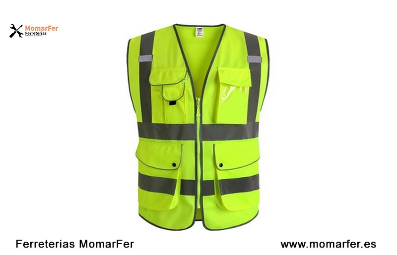 Chaleco con cremallera reflectante JKSafety Chaleco con cremallera reflectante JKSafety