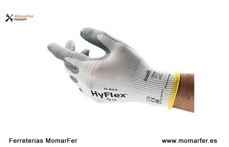 Guantes de trabajo finos y transpirables Ansell Hyflex Guantes de trabajo finos y transpirables Ansell Hyflex
