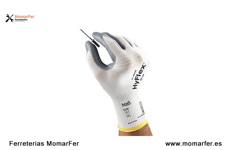 Guantes de trabajo finos y transpirables Ansell Hyflex_4 Guantes de trabajo finos y transpirables Ansell Hyflex_4
