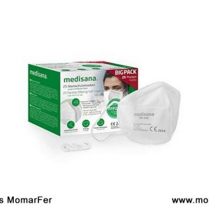 Mascarillas de protecciónFFP2 NR Medisana Pack 25 ud