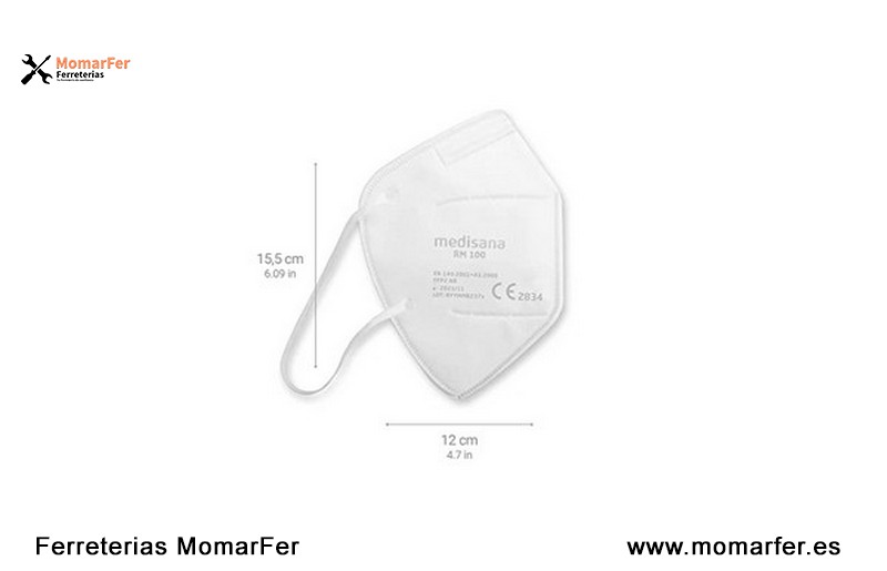 Mascarillas de protecciónFFP2 NR Medisana Pack 25 ud _2 Mascarillas de protecciónFFP2 NR Medisana Pack 25 ud _2