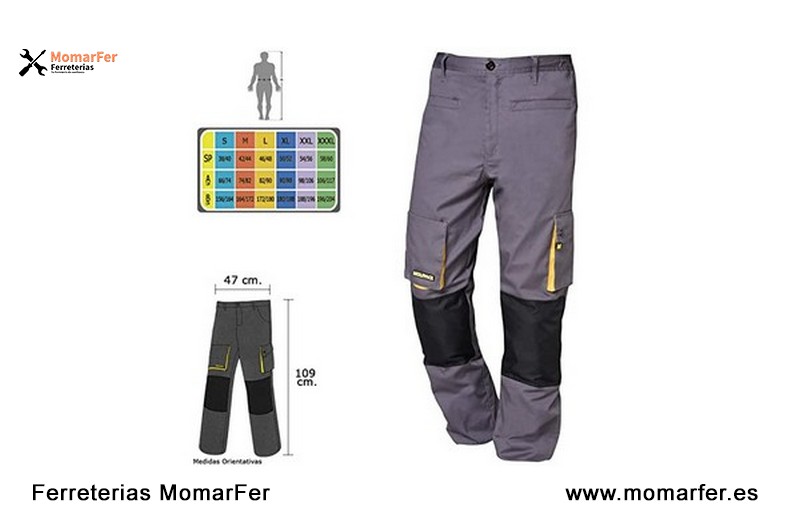 Pantalon de trabajo Gris-Negro Wolfpack_2 Pantalon de trabajo Gris-Negro Wolfpack_2