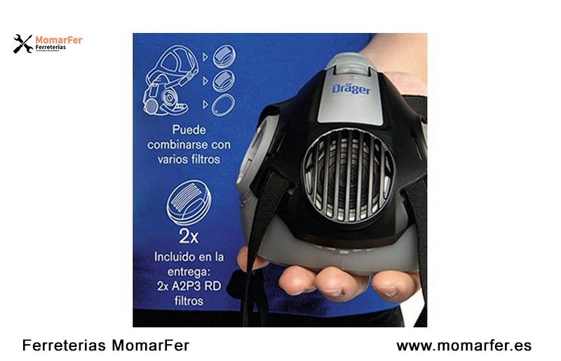 Respirador homologado de seguridad para pintura y agricultura Dräger_4 Respirador homologado de seguridad para pintura y agricultura Dräger_4